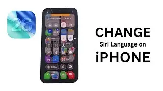 How to Change Siri Language on iPhone iOS 26