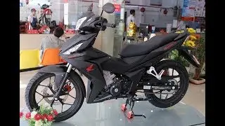 Honda Winner 150 Đen Nh&aacute;m - Supra GTR 150i Matte Black - Walkaround