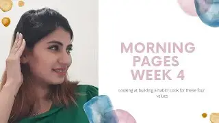 Morning Pages Week 4 | The Habit Game