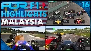F1 2016 | AOR PS4 F1: S12 Round 16 - Malaysian GP (Official Highlights)