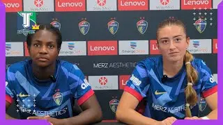 Brianna Pinto & Payton Linnehan on NC Courage WIN: 
