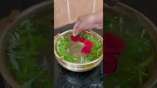#shorts #youtubeshorts Urli Decoration Ideas/Urli Flower Decoration/Floating Flower Decoration Ideas