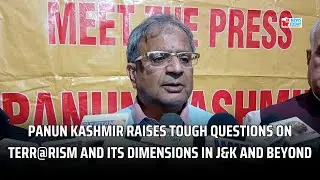 Panun Kashmir raises tough questions on terr@rism and its dimensions in J&K and beyond