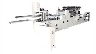 Double decks 300 mm napkin tissue one color printing machine