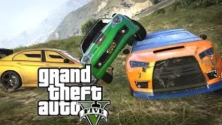 KURUMY VS MINI COOPER! Hogaty i EKIPA w GTA 5 Online # GRAMY W BERKA! 