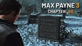 MAX PAYNE 3 GAMEPLAY| HARD DIFFICULTY |CHAPTER 8 |AIN'T NO REPRIEVEMENT GONNA BE FOUND OTHERWISE