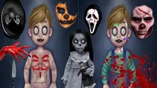 [ASMR| Transforming from an abandoned doll boy to a celebrity dollboy 🤖 | Chucky | Stop motion
