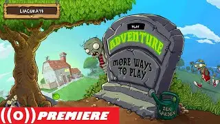 SURVIVAL ROOF HARD PLANTS VS ZOMBIES