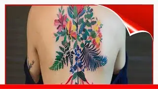 Delicate Tattoos Inspired By Nature Colorfully Adorn The Skin 😃