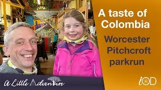 A Taste of Colombia, Worcester Pitchcroft parkrun tourism adventure