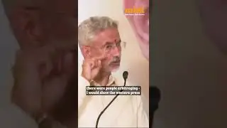#jaishankar On Western Press Criticising #article370 Revocation: Noone More Blind Than Those Who...