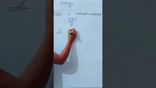 #simplifiedmaths #mathstricks #hacks #average #naturalnumbers #viralvideo