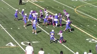 AB Great run! Gotta finish harder upon contact. Kordae stand still. Need better blocking from backs