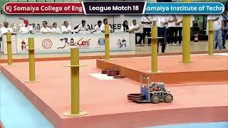 ABU Robocon India 2023: KJSCE Vs KJSIT (League Match) #robocon  #robofusion