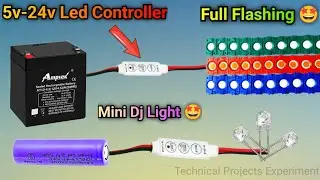 Full Flashing 5v-24v Led Controller | Led Controller | Led | DJ Light