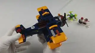 Modify the SetN38 70429 Lego El Fuego's Stunt Plane Step1