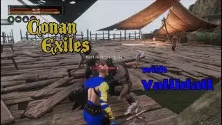Conan Exiles Ep 40-Spiders, Shoebills, and Treasure
