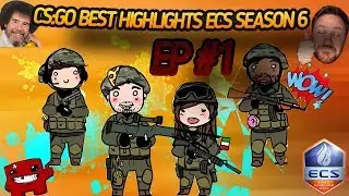 BEST HIGHLIGHTS PRO PLAYERS of ECS Season 6 finals Ep#1