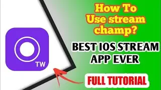 How to stream on stream champ || Stream champ pe stream kaise kare? Full explanation #iphone  #bgmi