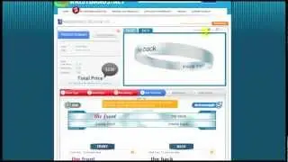 3D Wristband Creator Tool - STEP 4  Adding text