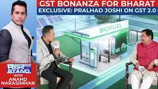 Union Minister Of Consumer Affairs New and Renewable Energy Pralhad Joshi Exclusive #therightstand