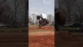 Frostbite monster truck FREESTYLE at Spartanburg All Star Monster 2025!  #monstertrucks #racing