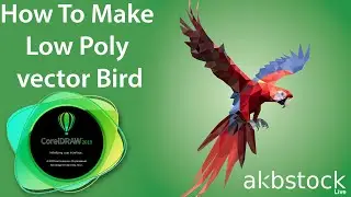 How to make low poly vector in coreldraw