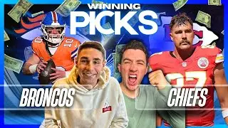 THE BEST CHRISTMAS GIFT! Broncos vs. Chiefs BETTING PICKS + PLAYER PROPS for Week 17!