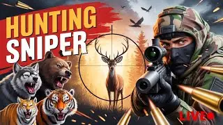 Hunting Sniper 🔴LIVE Hindi | All Animals Hunt Gameplay 2026