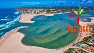 Foz do Arelho the Blue and Golden Paradise 🏖️ Foz do Arelho o Para&iacute;so Azul e Dourado 🏖️ 4K UltraHD