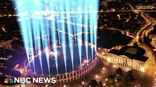 An inside look at the historic site of the Olympics closing ceremony
