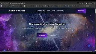 Cosmic Quest: AI-Powered Astronomy Education Platform | Stellar Gateway Quest 2025