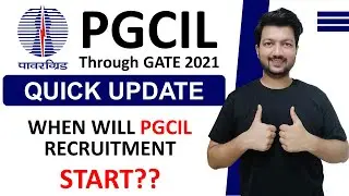 PGCIL Recruitment through GATE 2021 [QUICK UPDATE] #GATE2021