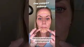 One compact makeup #makeuptutorial #makeupforbeginners #makeup #easymakeup #creammakeup #makeuplook