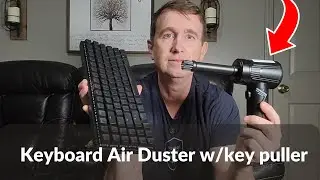 11-in-1 Electric Air Duster Review | 120000RPM Adjustable 3-Gear Compressed Air Cleaner