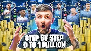 EASIEST way to go from 0 To 1 MILLION coins in FIFA 23! (How To Make 1MILL EASY in FIFA 23) *GUIDE*