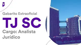 Gabarito Extraoficial TJ SC - Analista Jur&iacute;dico
