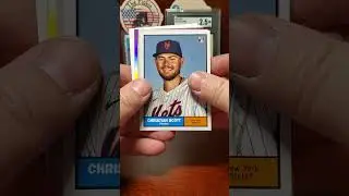 2024 topps archives hobby box pack rip #2024 #packrip #toppsarchives #hobbybox #pink