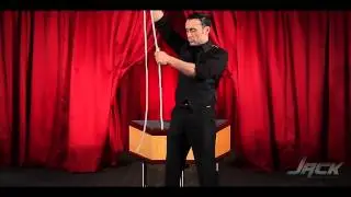Jack, ma&icirc;tre magicien - Incroyable tour de magie avec corde - Spectacle de magie.