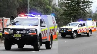 NSW Ambulance | SOT 30 & SOT 36 Responding | Hazmat Incident