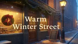 Warm Winter Street - Relaxing Video