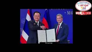 (26/10/25)The signing ceremony of the agreement in Kuala Lumpur