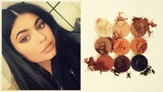 Kylie Jenner KyShadow Bronze Palette makeup tutorial | by Kylie Jenner