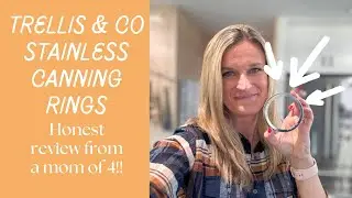 Upgrade your canning process with stainless canning rings!