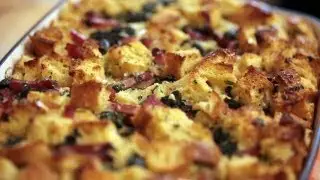 Breakfast Strata - Ham, Spinach & Gruyere | Kin Community