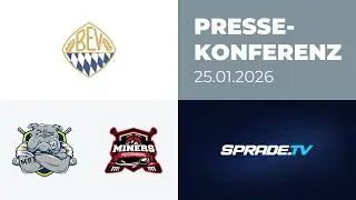 25.01.2026 - Pressekonferenz - Schweinfurt Mighty Dogs vs. Pei&szlig;enberg Miners