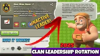 What Happens If your  Clan leader goes inactive|who becomes the new leader after 90 days coc
