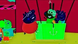 HANG ON DADDY PIG 🐷🐽 |SPONSORED BY: Gamavision Csupo Effects |Inverted