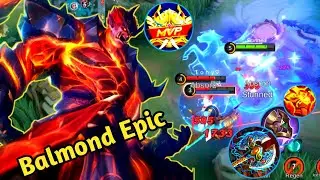 BALMOND ONE HIT BUILD & HACKER BUILD / BUILD TOP 1 GLOBAL BALMOND ~ MOBILE LEGENDS ⚡✨