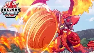 Nanogan: First Appearance and Battle in Bakugan: Evolutions